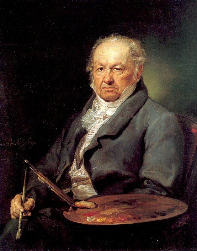 Portana, Vicente Lopez The Painter Francisco de Goya china oil painting image